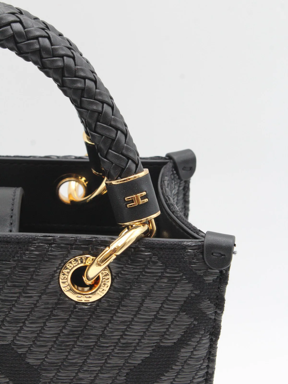 ELISABETTA FRANCHI Borsa Donna  BS13A51E2-110 Nero - Image 3