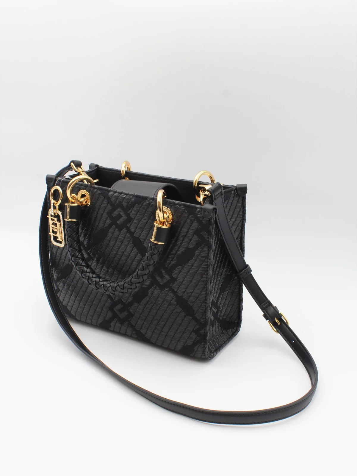 ELISABETTA FRANCHI Borsa Donna  BS13A51E2-110 Nero - Image 7