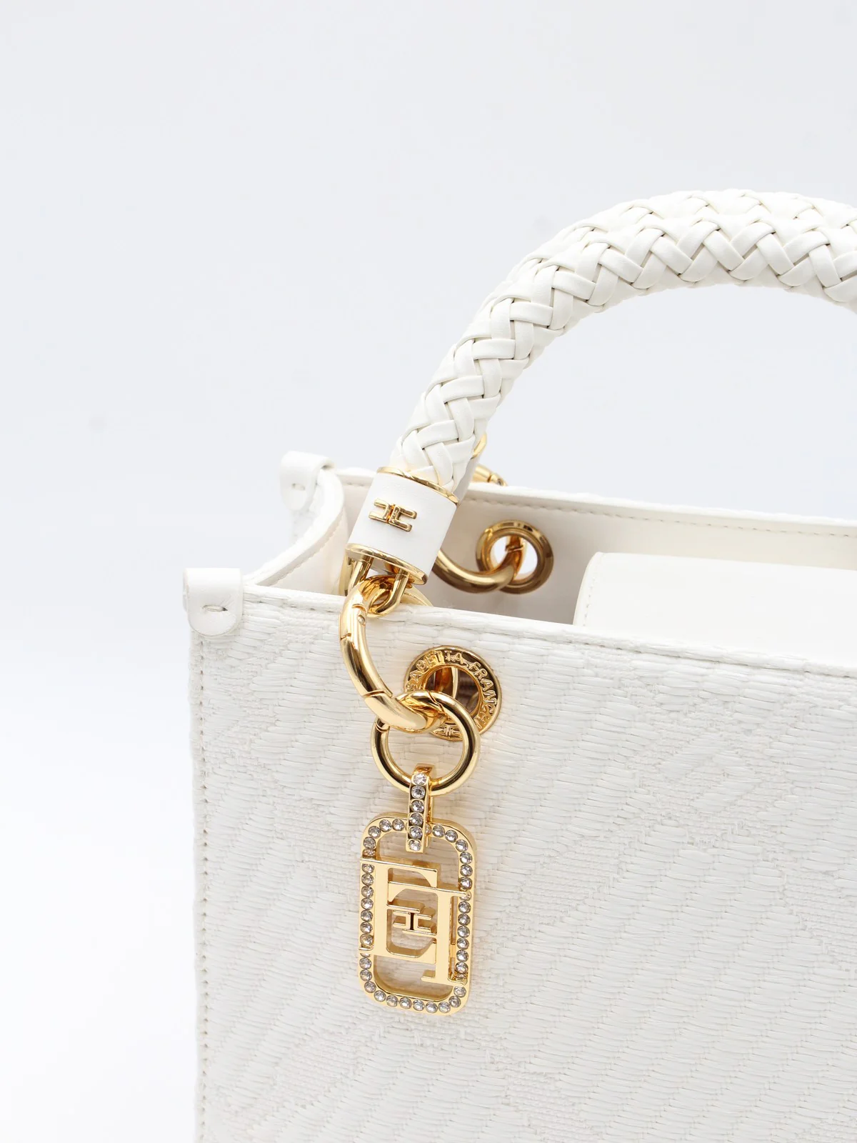 ELISABETTA FRANCHI Borsa Donna  BS13A51E2-360 Avorio - Image 2