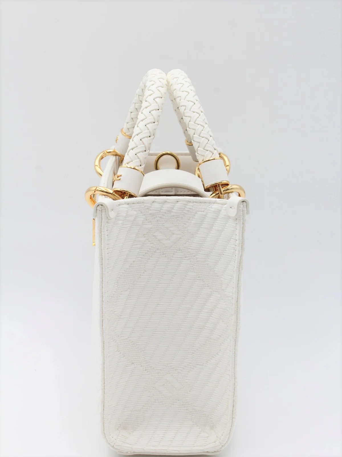 ELISABETTA FRANCHI Borsa Donna  BS13A51E2-360 Avorio - Image 4