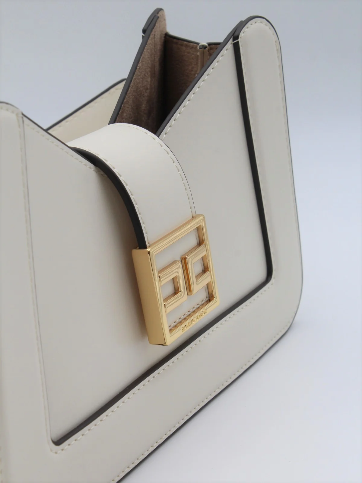 ELISABETTA FRANCHI Borsa Donna  BS18A51E2-193 Beige - Image 4