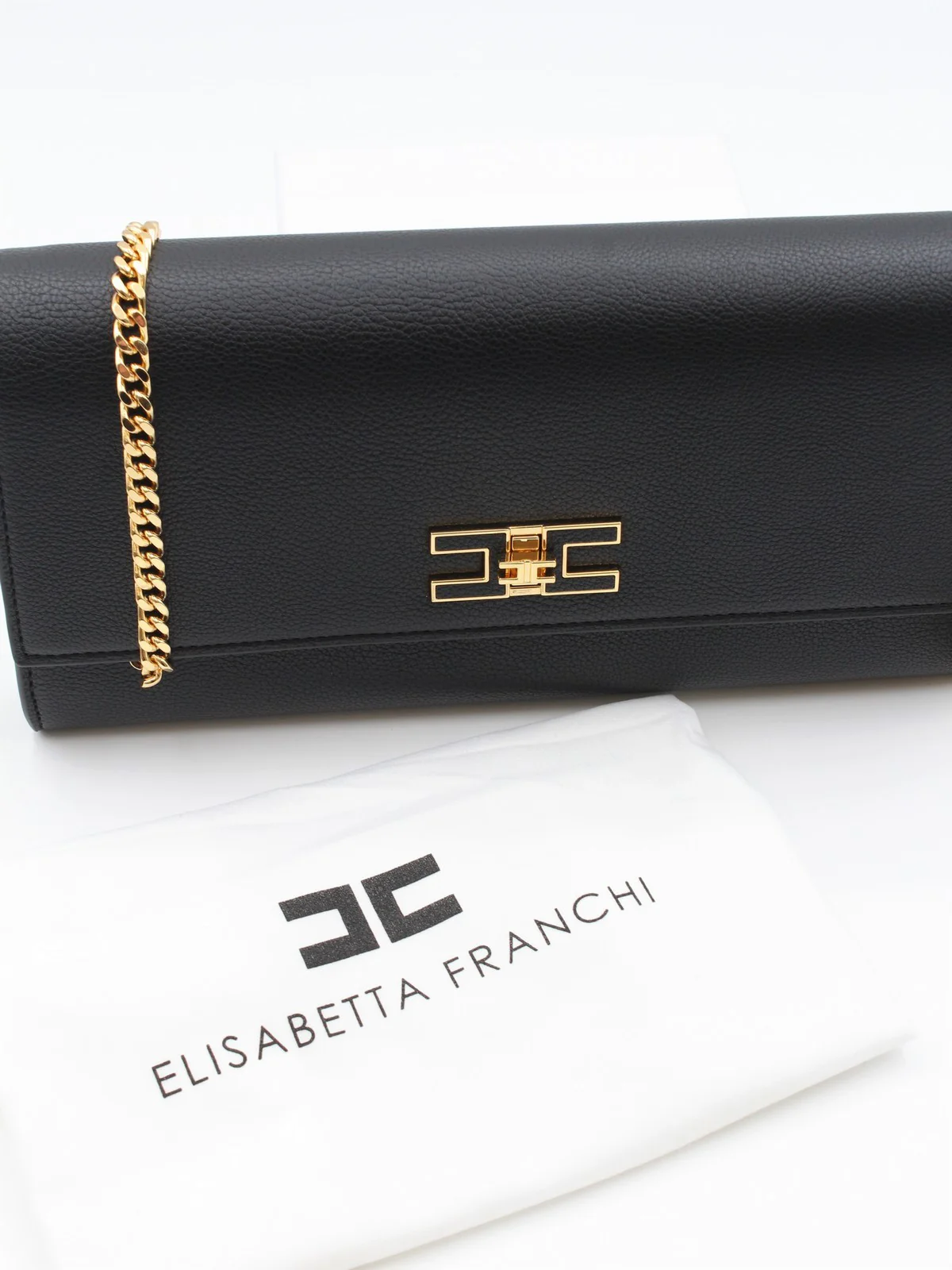 ELISABETTA FRANCHI Borsa Donna  BS32A51E2-110 Nero - Image 8