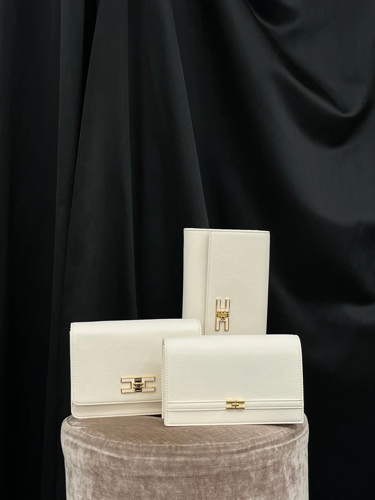 ELISABETTA FRANCHI Borsa Donna  BS32A51E2-193 Beige - Image 7