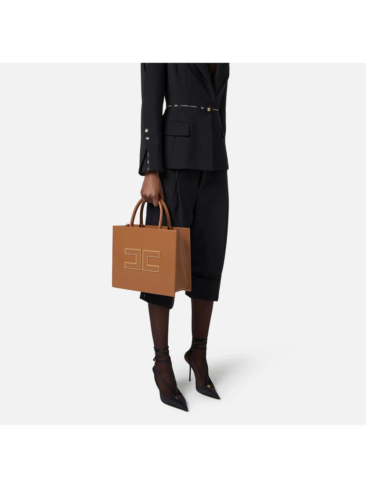 ELISABETTA FRANCHI Borsa Donna  BS32A56E2 EC1 BROWN SUGAR - Image 2