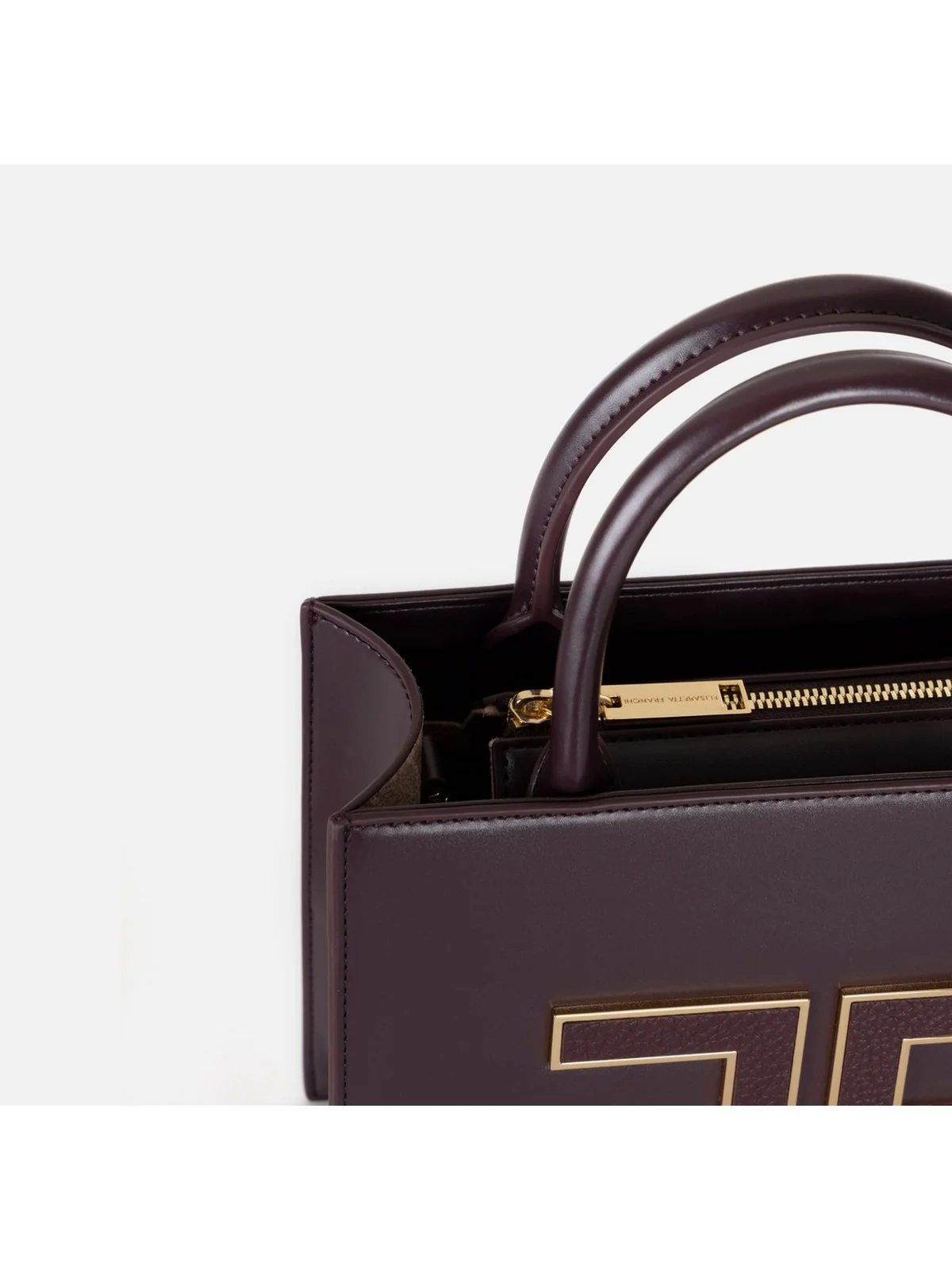 ELISABETTA FRANCHI Borsa Donna BS33A56E2 EA4 MERLOT - Image 4