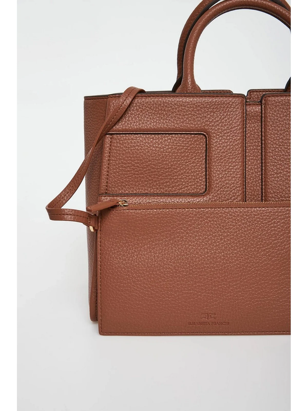 ELISABETTA FRANCHI Borsa Donna  BS34A56E2 EC1 BROWN SUGAR - Image 3