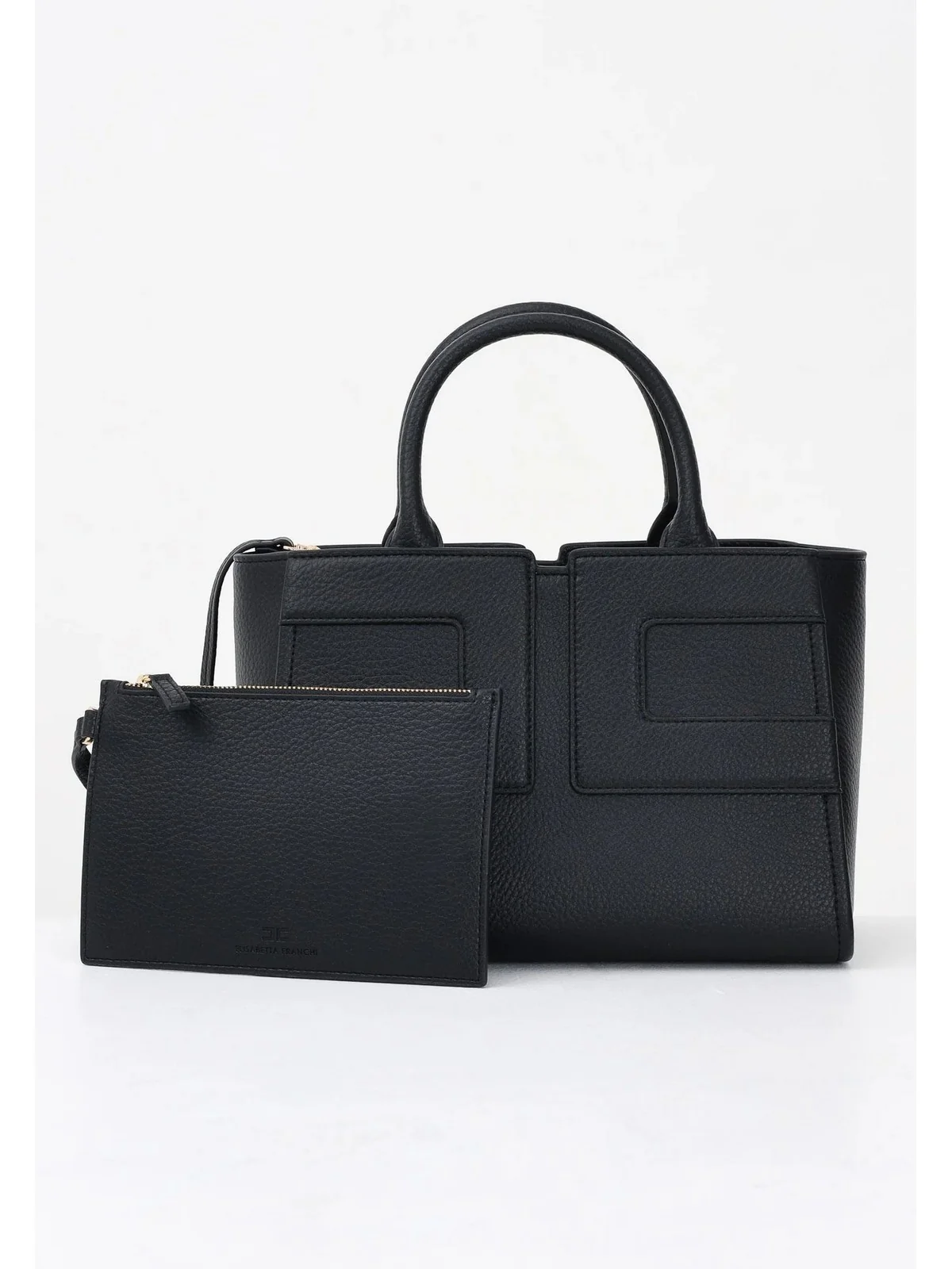 ELISABETTA FRANCHI Borsa Donna  BS35A56E2 110 Nero - Image 3