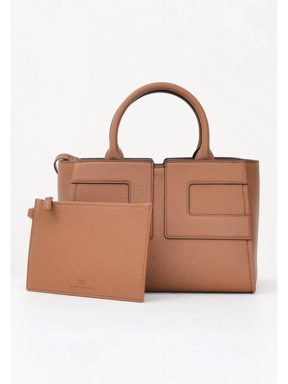 ELISABETTA FRANCHI Borsa Donna  BS35A56E2 EC1 BROWN SUGAR - Image 2