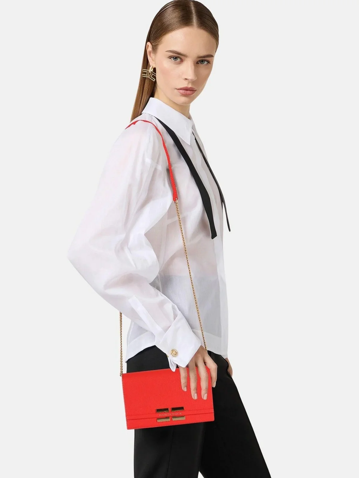 ELISABETTA FRANCHI Borsa Donna  BS40A61E2 H85 LACCA - Image 2