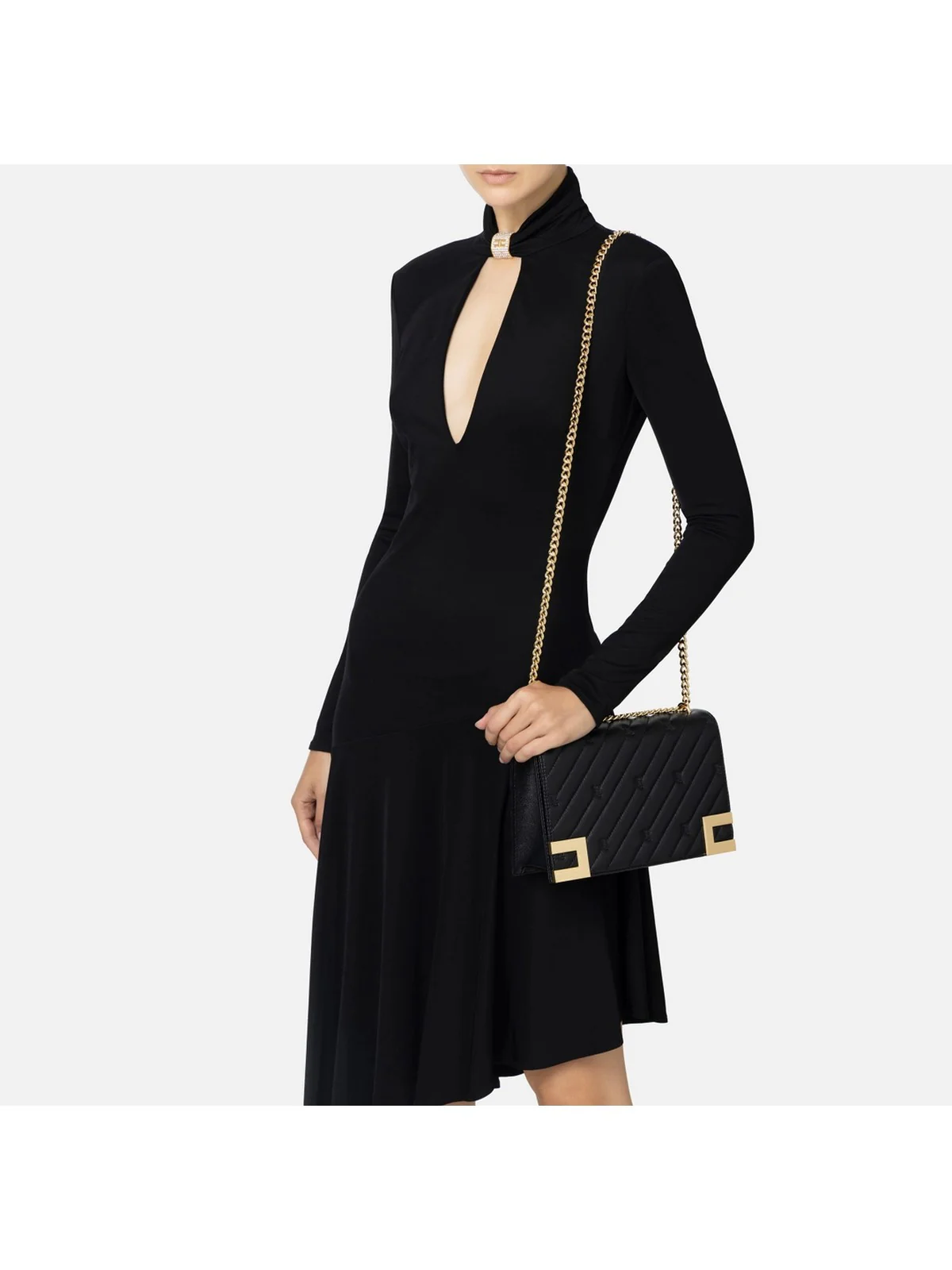 ELISABETTA FRANCHI Borsa Donna  BS54A46E2 110 Nero - Image 3