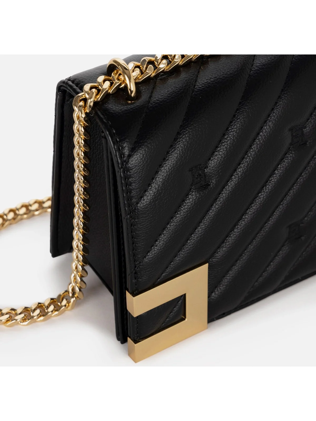 ELISABETTA FRANCHI Borsa Donna  BS55A46E2 110 Nero - Image 4