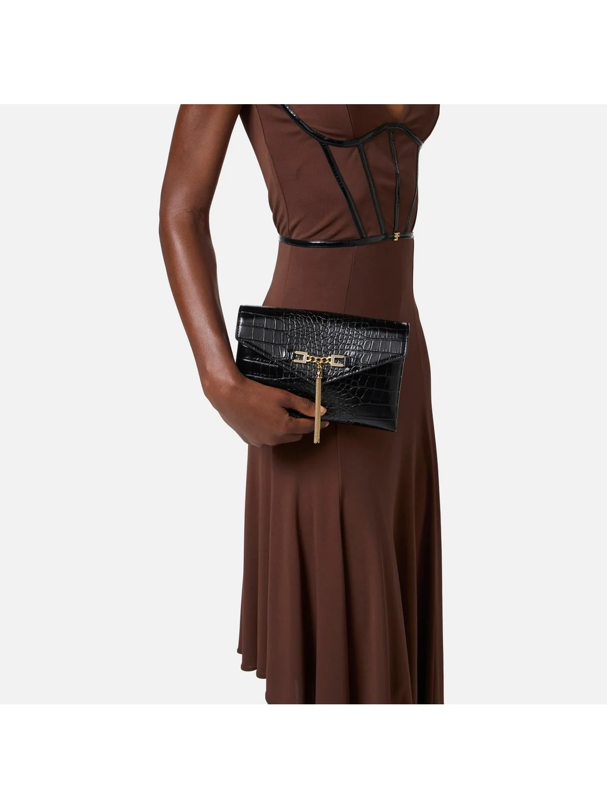 ELISABETTA FRANCHI Borsa Donna  BS56A57E2 110 Nero - Image 2