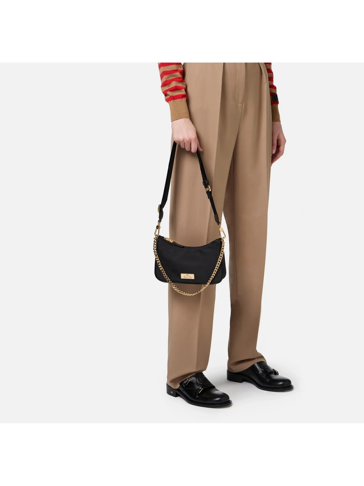 ELISABETTA FRANCHI Borsa Donna  BS57A46E2 110 Nero - Image 2