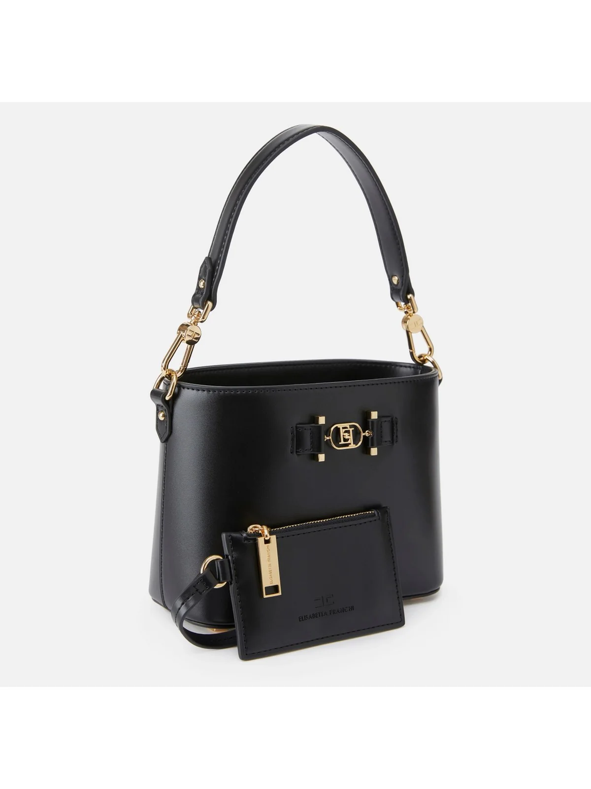ELISABETTA FRANCHI Borsa Donna  BS60A46E2 110 Nero - Image 4