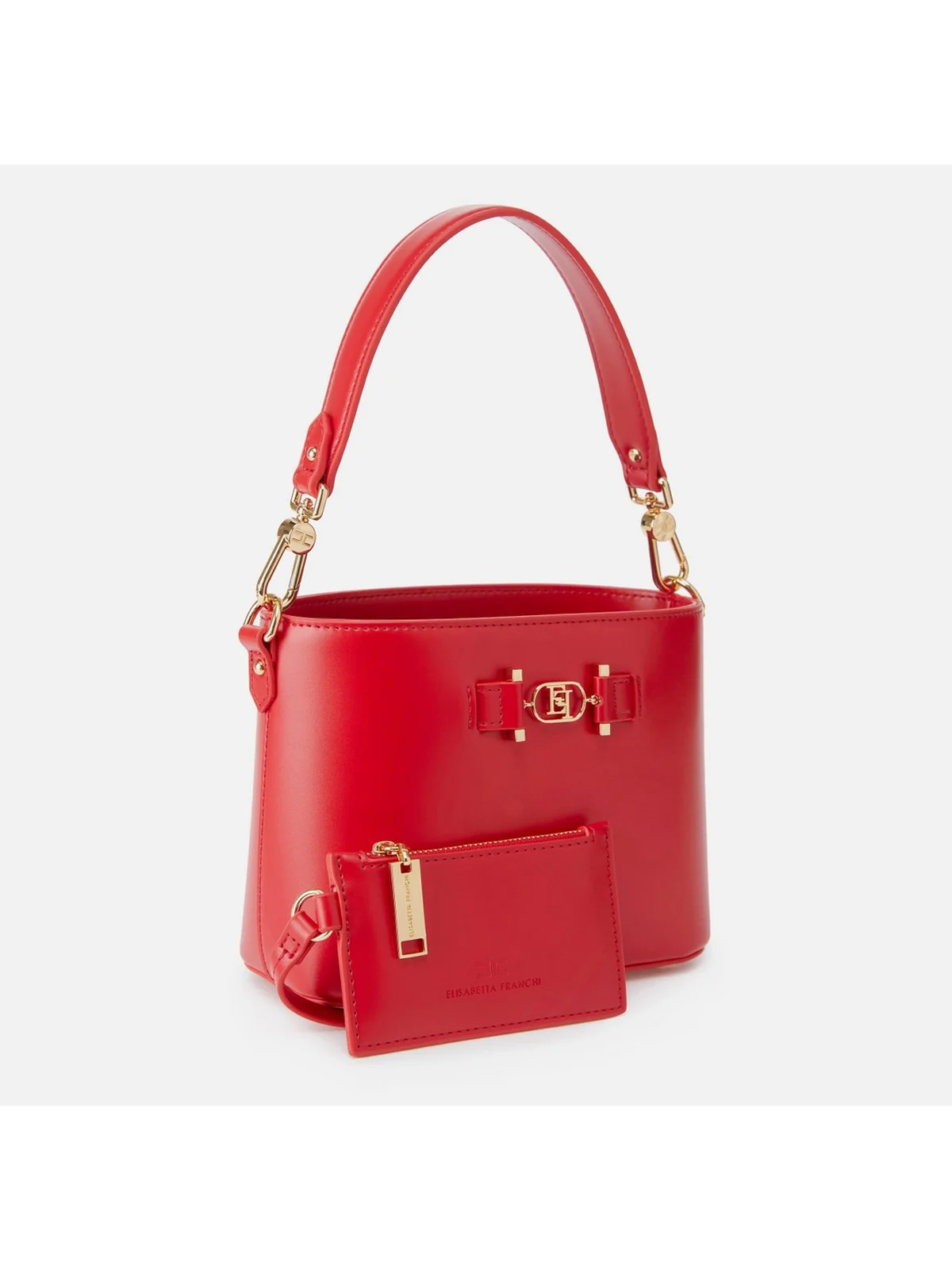 ELISABETTA FRANCHI Borsa Donna  BS60A46E2 CG5 Rosso - Image 4
