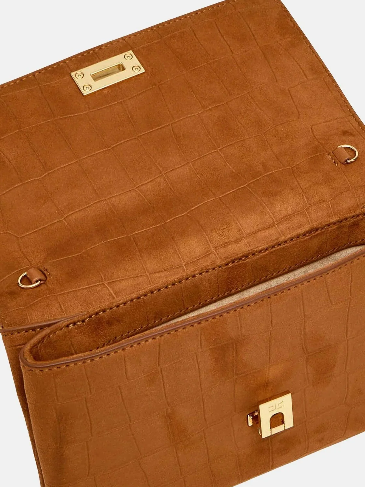 ELISABETTA FRANCHI Borsa Donna  BS64A61E2 600 CUOIO - Image 4