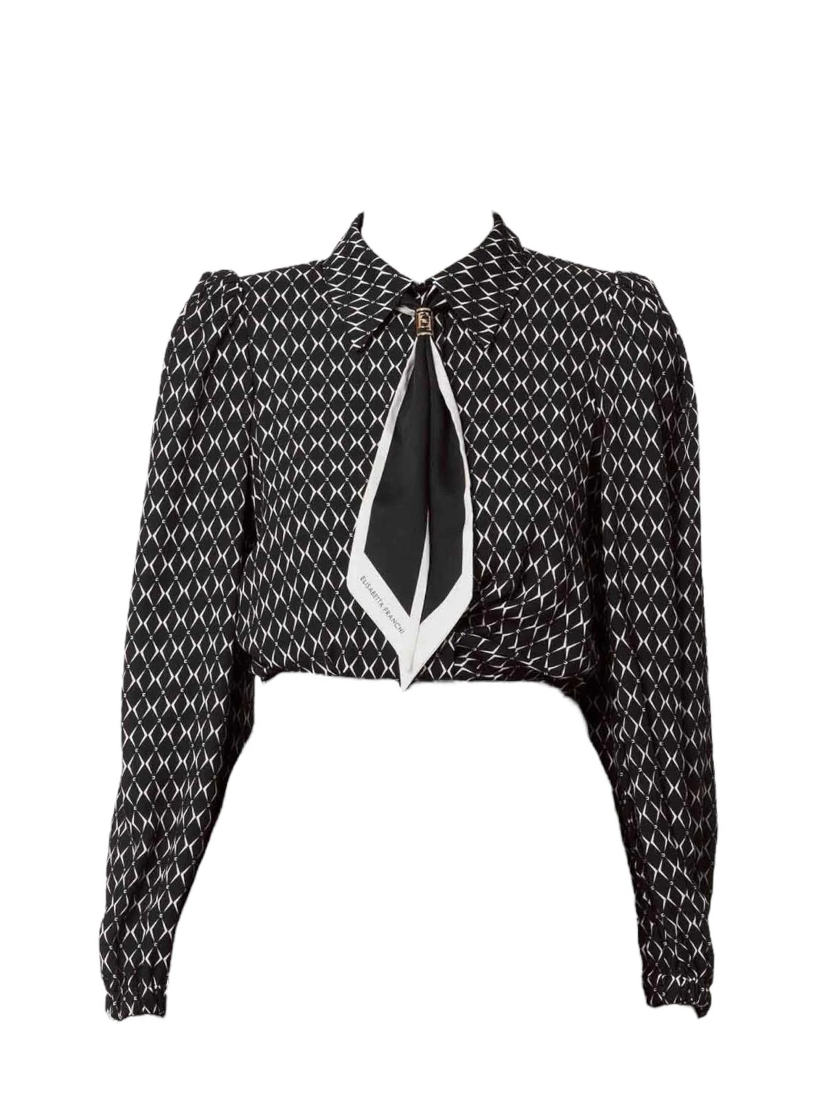 ELISABETTA FRANCHI Camicia Donna CA08746E2 685 Nero