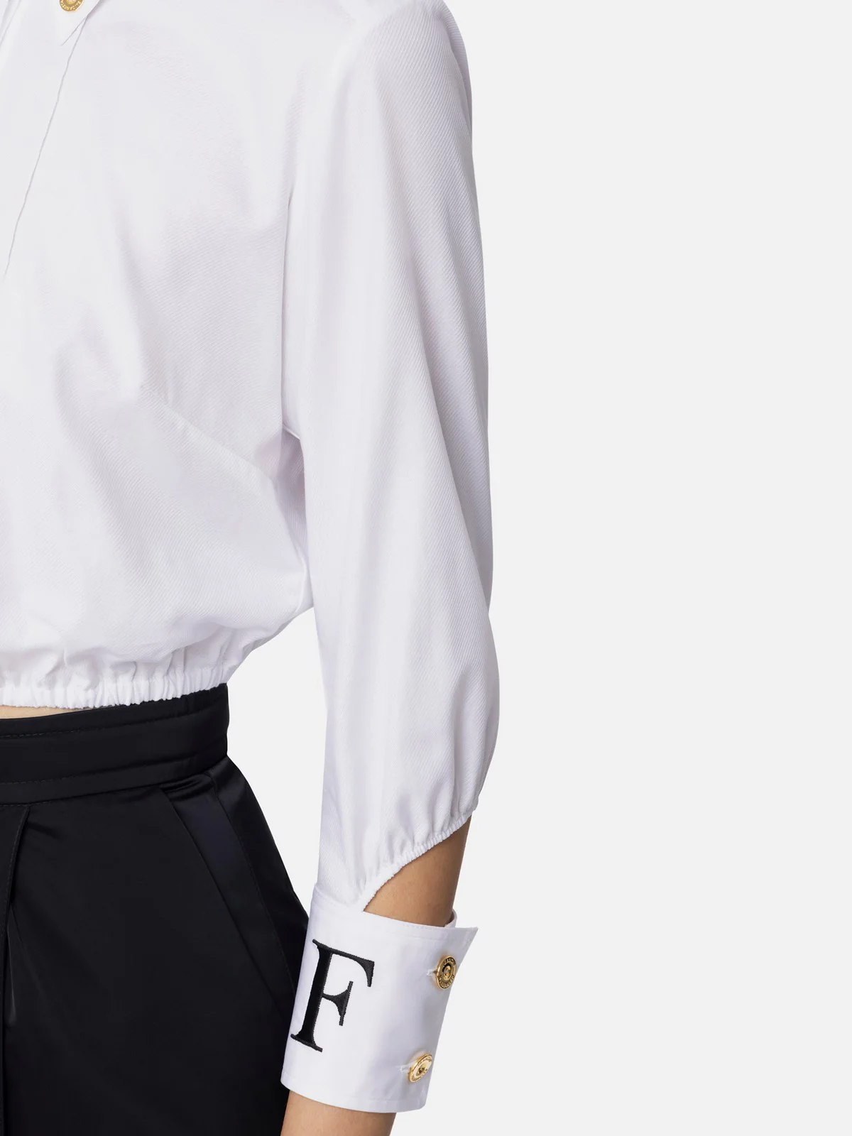 ELISABETTA FRANCHI Camicia Donna CA08751E2-100 Bianco - Image 3