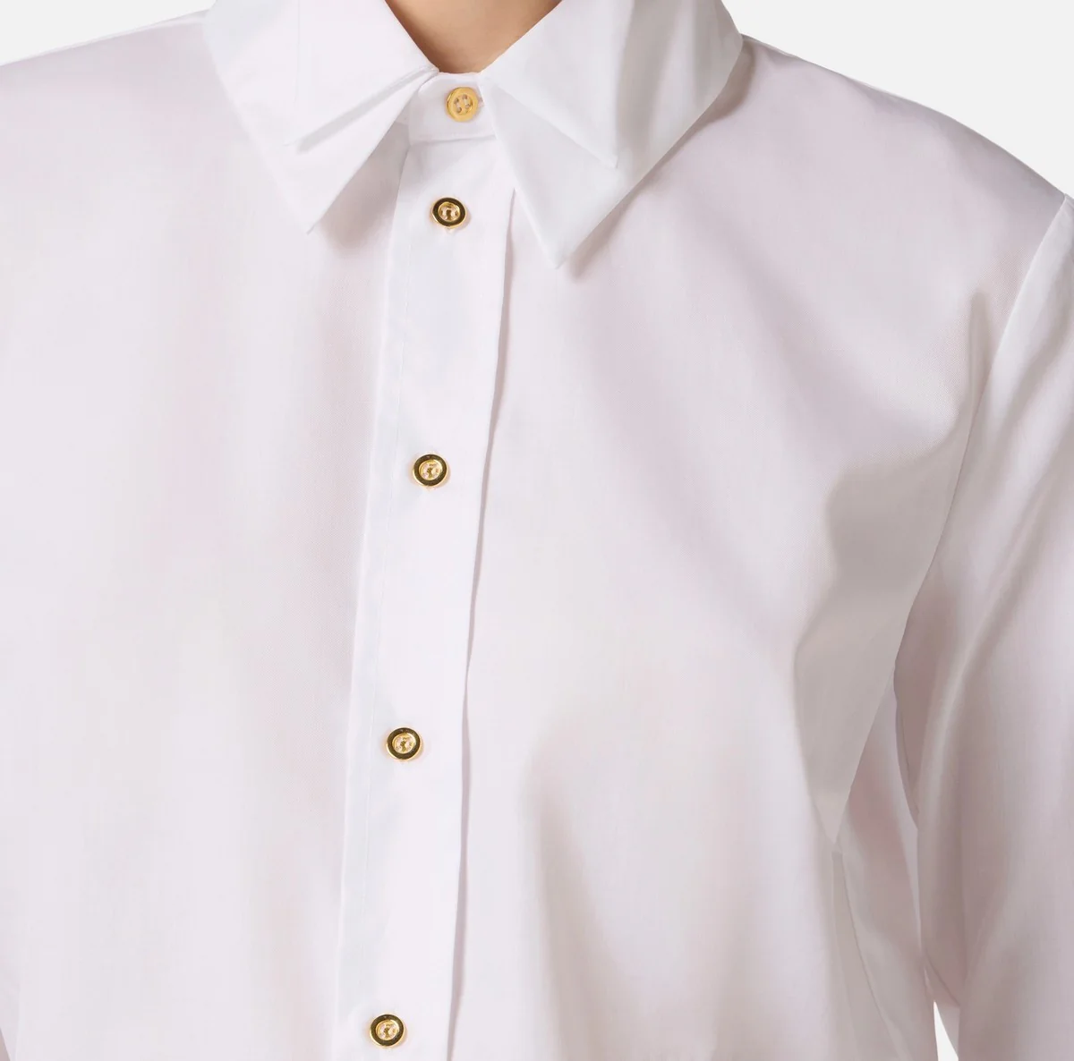 ELISABETTA FRANCHI Camicia Donna  CA12561E2 100 Bianco - Image 2