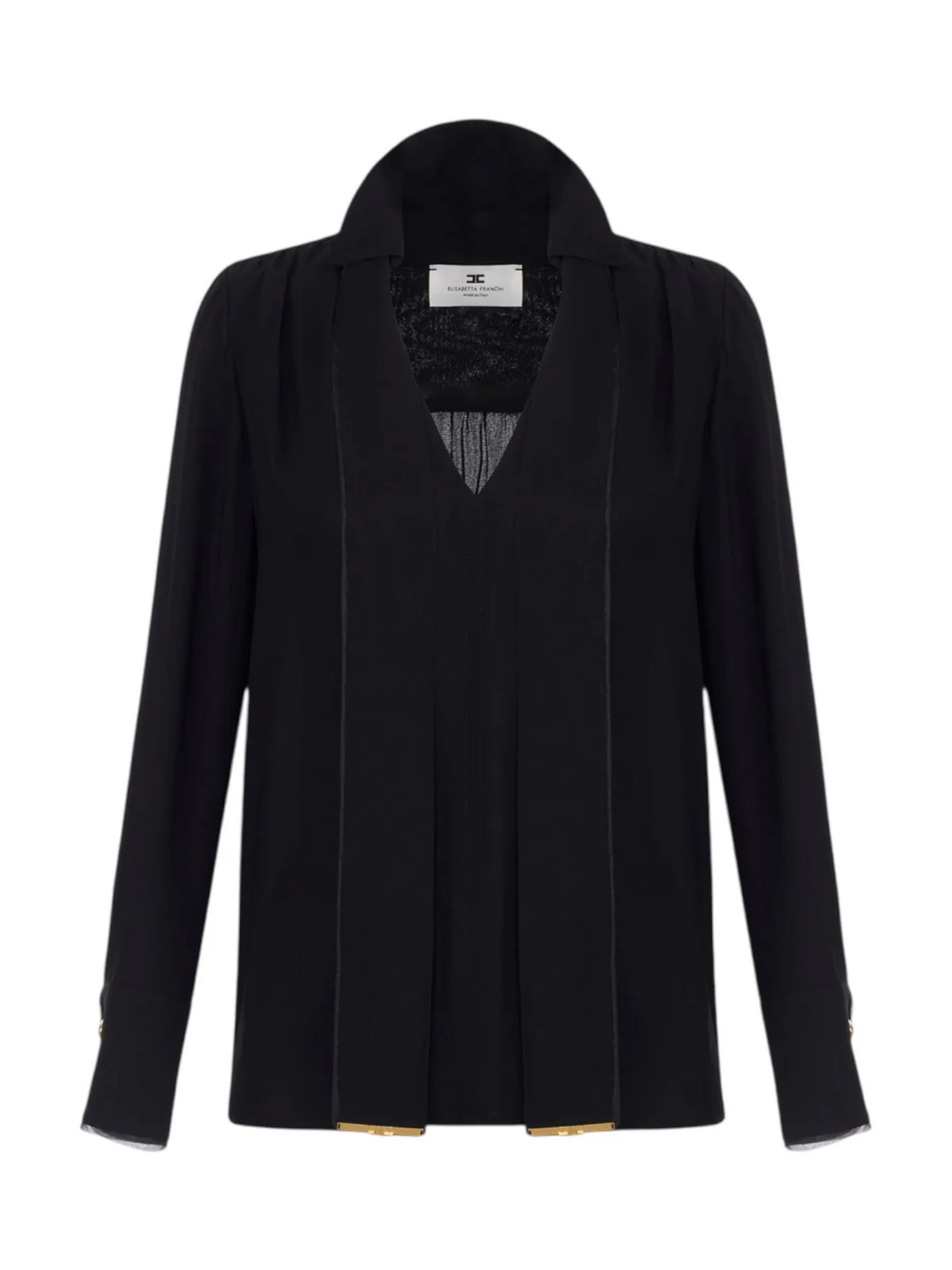 ELISABETTA FRANCHI Camicia Donna CA14661E2 110 Nero