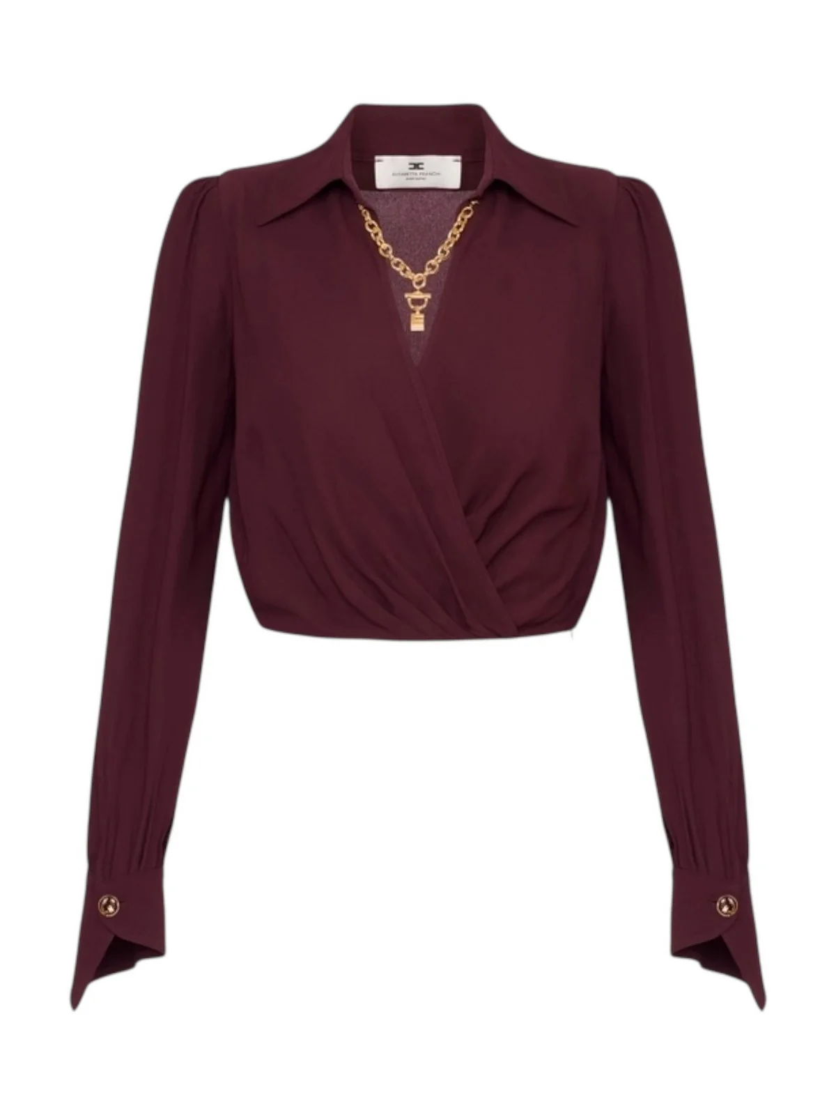 ELISABETTA FRANCHI Camicia Donna CAT0256E2 EA4 MERLOT