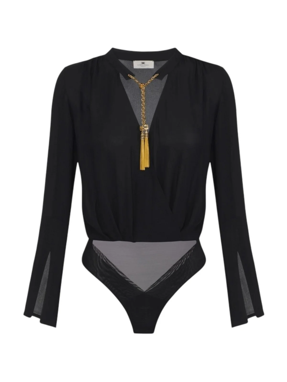 ELISABETTA FRANCHI Camicia Donna CB00557E2 110 Nero