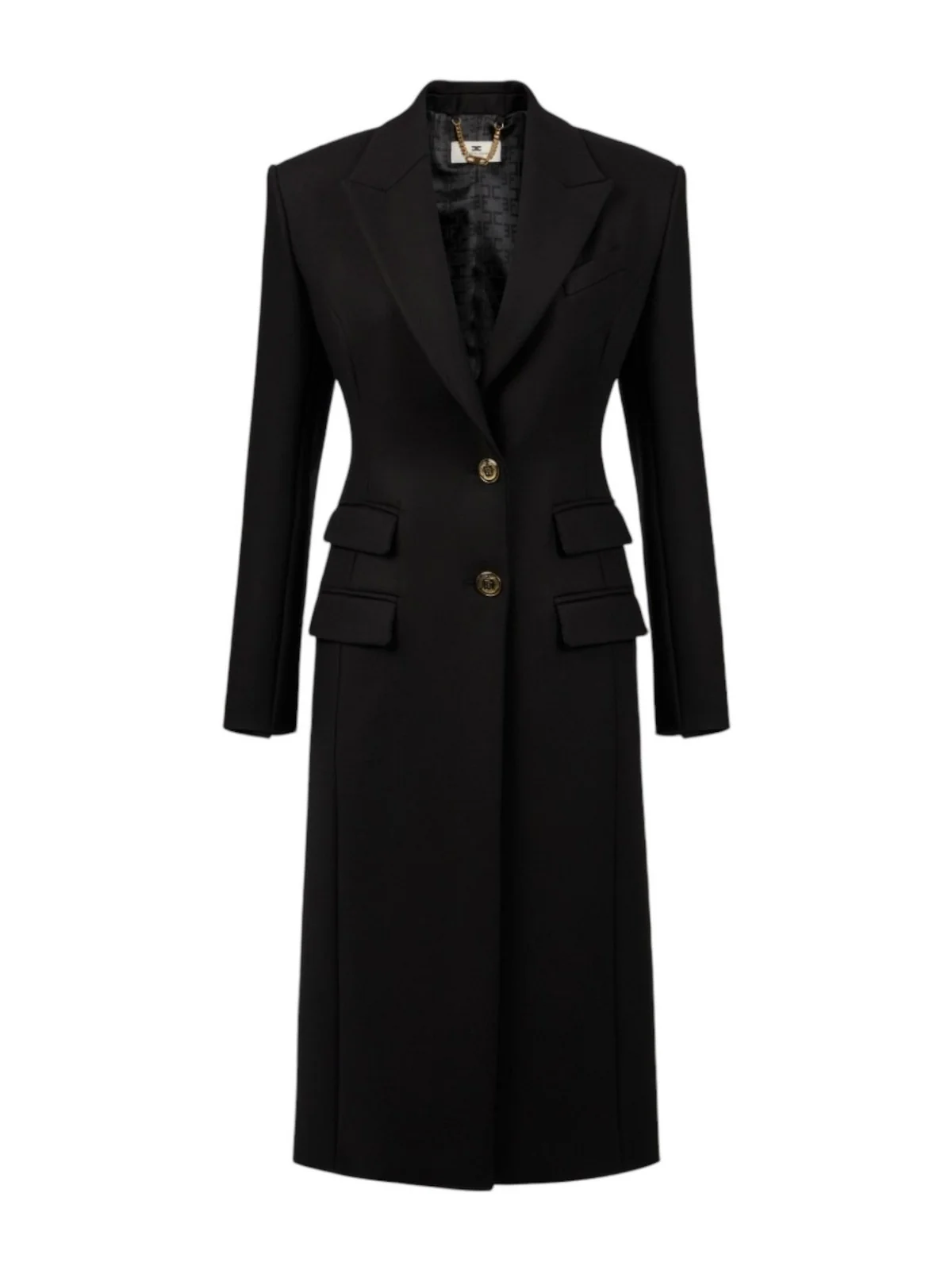 ELISABETTA FRANCHI Cappotto Donna CP00146E2 110 Nero