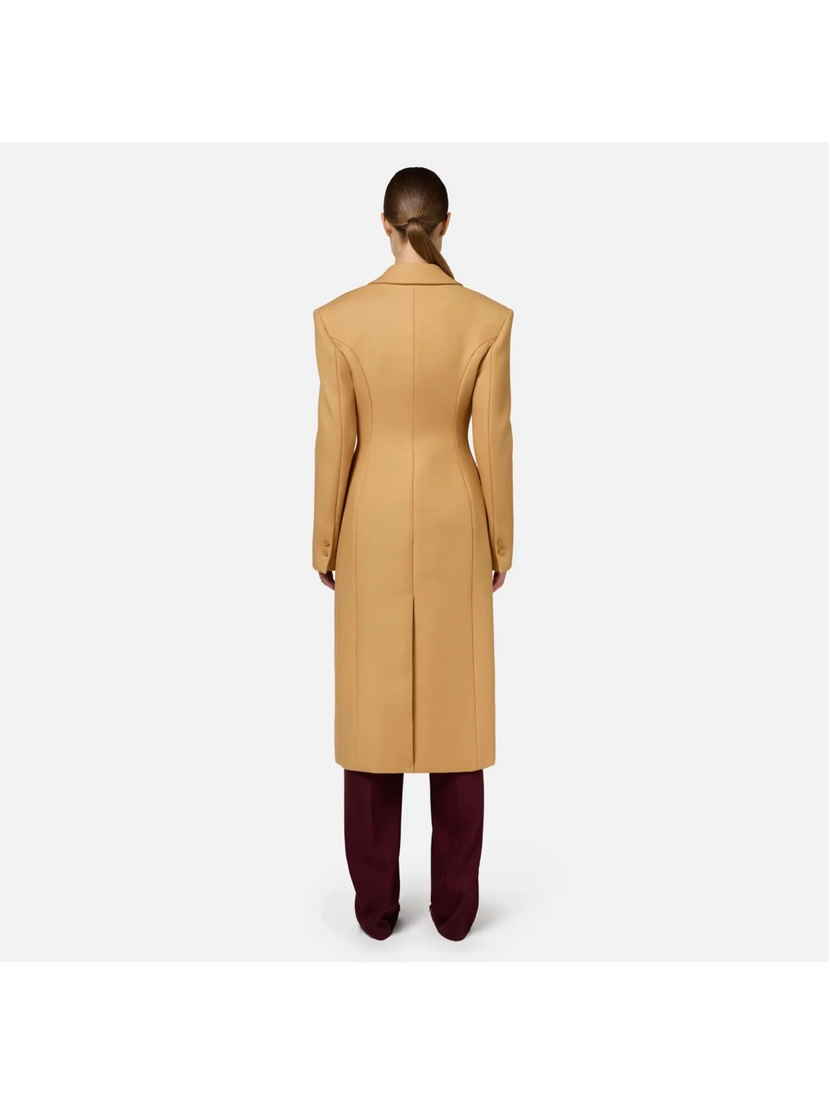 ELISABETTA FRANCHI Cappotto Donna CP00146E2 CG4 Marrone - Image 5