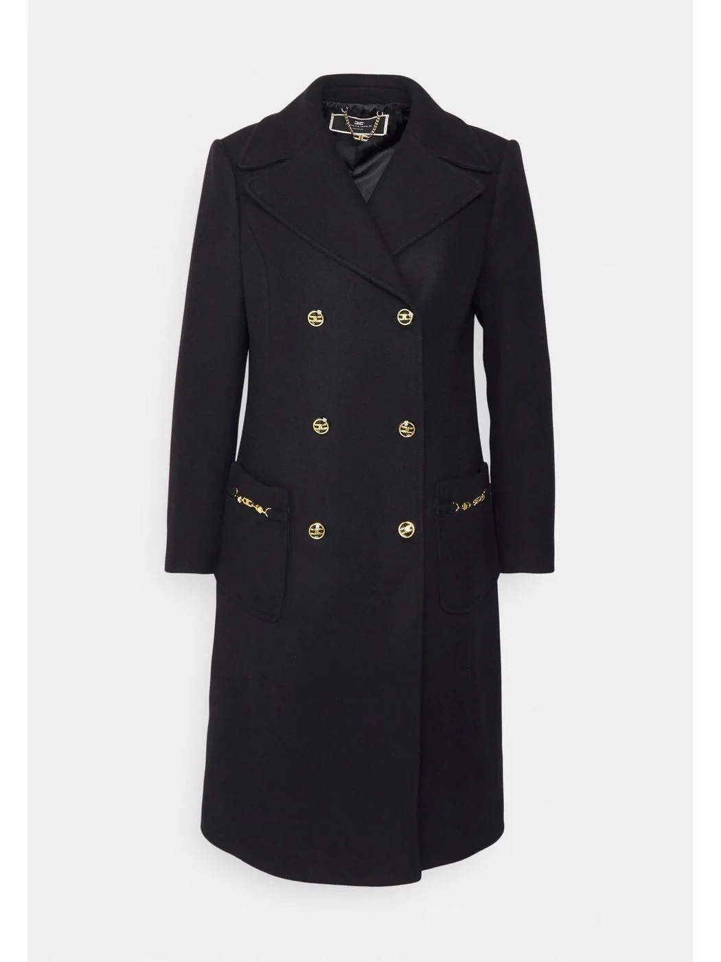 ELISABETTA FRANCHI Cappotto Donna  CP00226E2 110 Nero - Image 2