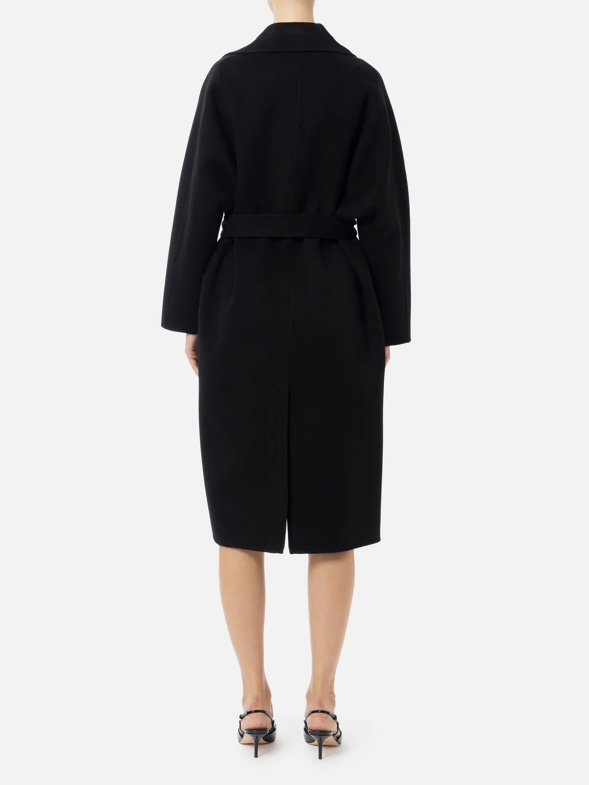 ELISABETTA FRANCHI Cappotto Donna  CP54D46E2 110 Nero - Image 4