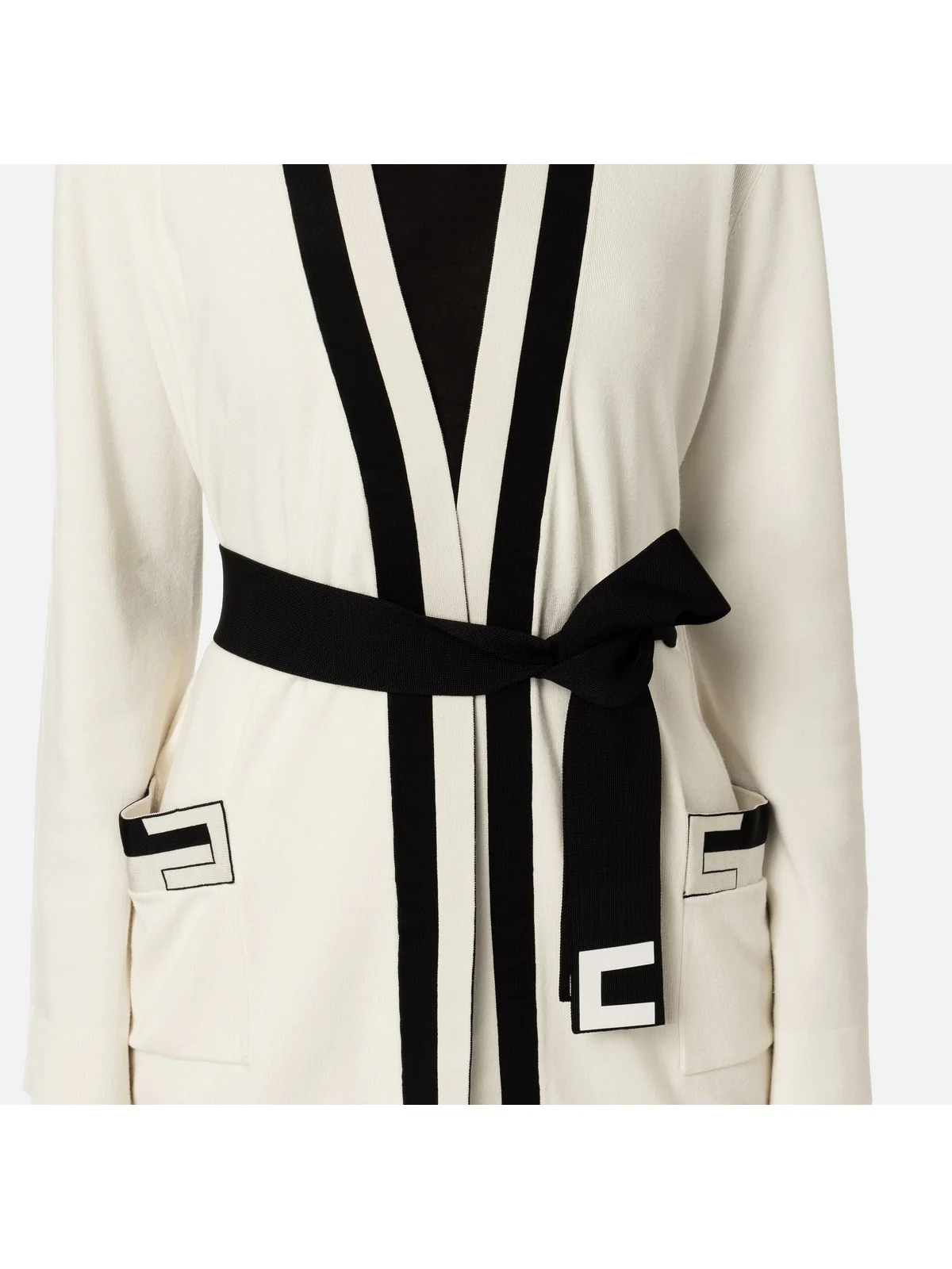 ELISABETTA FRANCHI Cardigan Donna  MK06S41E2 193 Avorio - Image 2