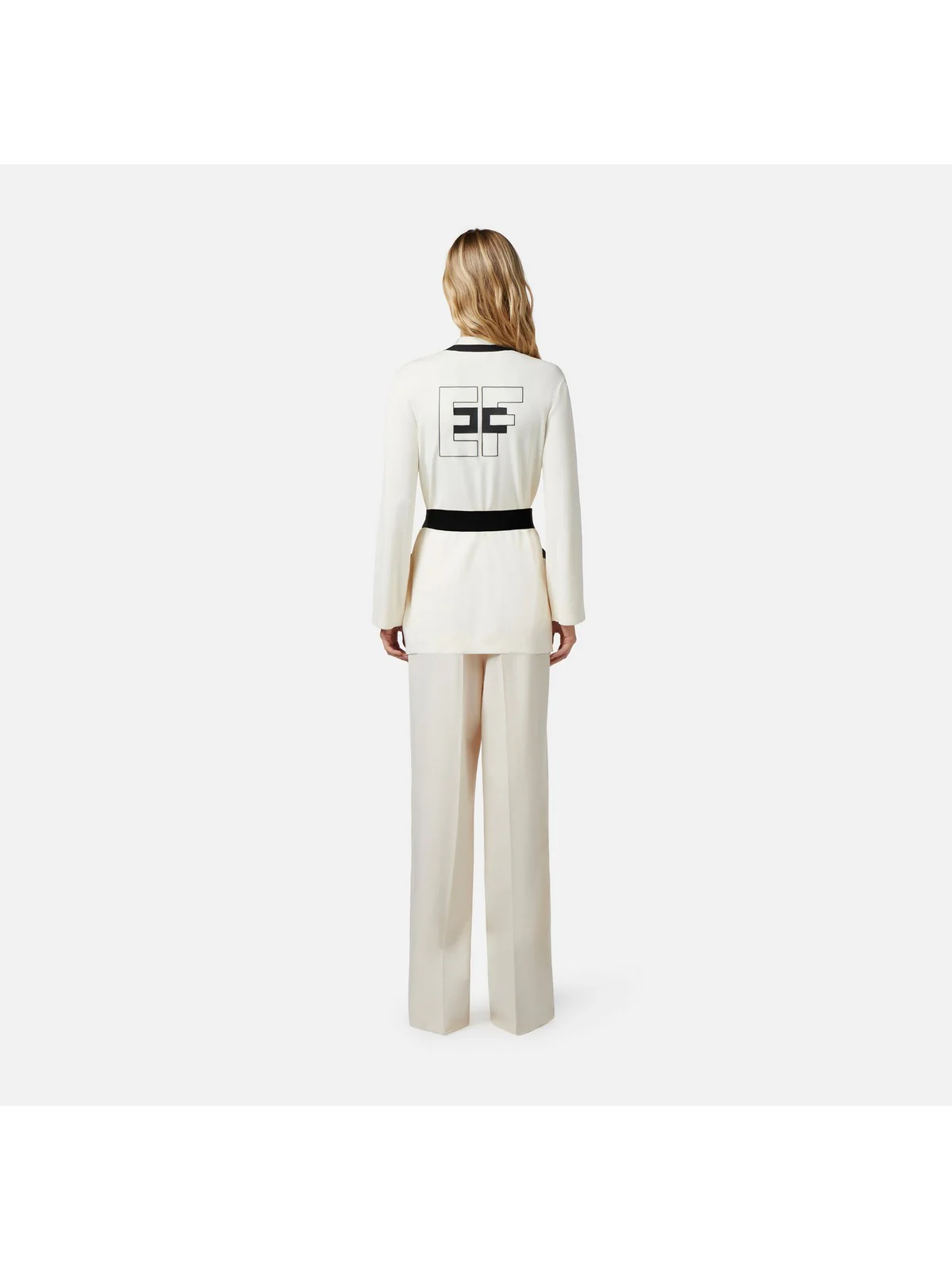 ELISABETTA FRANCHI Cardigan Donna  MK06S41E2 193 Avorio - Image 4
