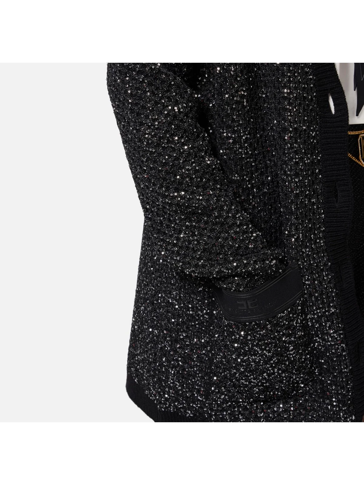 ELISABETTA FRANCHI Cardigan Donna  MK27M47E2 X16 Nero - Image 2