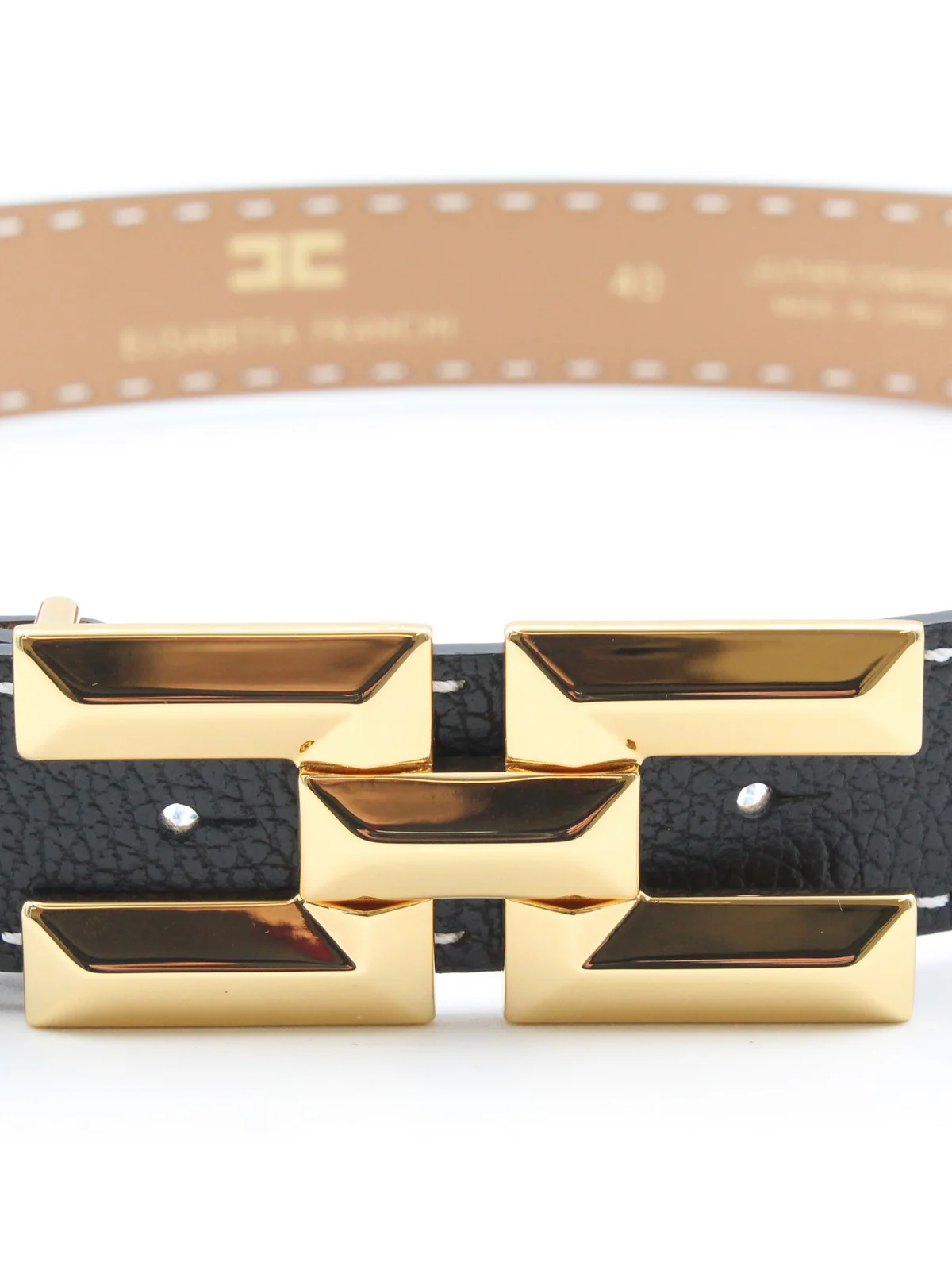 ELISABETTA FRANCHI Cintura Donna  CT08S51E2-685 Nero - Image 2