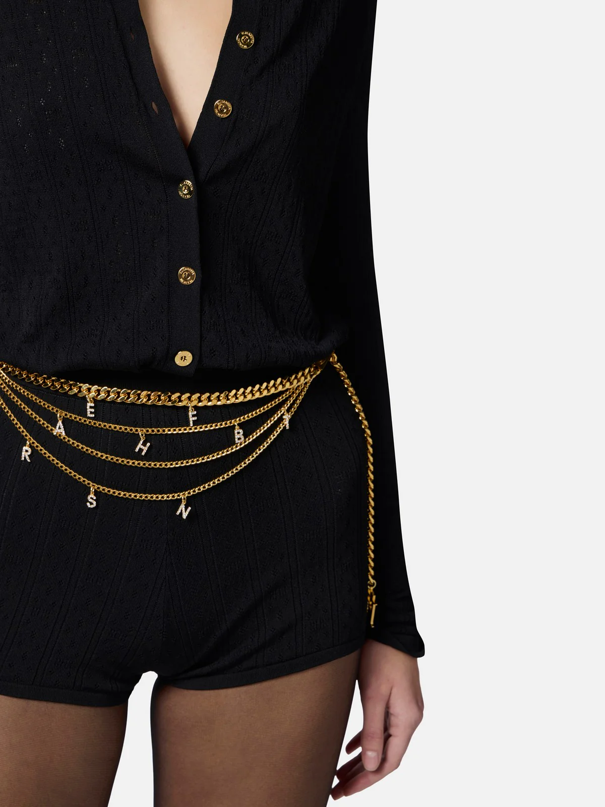 ELISABETTA FRANCHI Cintura Donna  CT16A52E2-611 Oro - Image 5