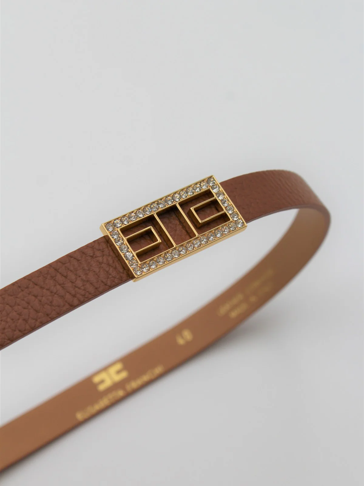 ELISABETTA FRANCHI Cintura Donna  CT22S51E2-027 Marrone - Image 3