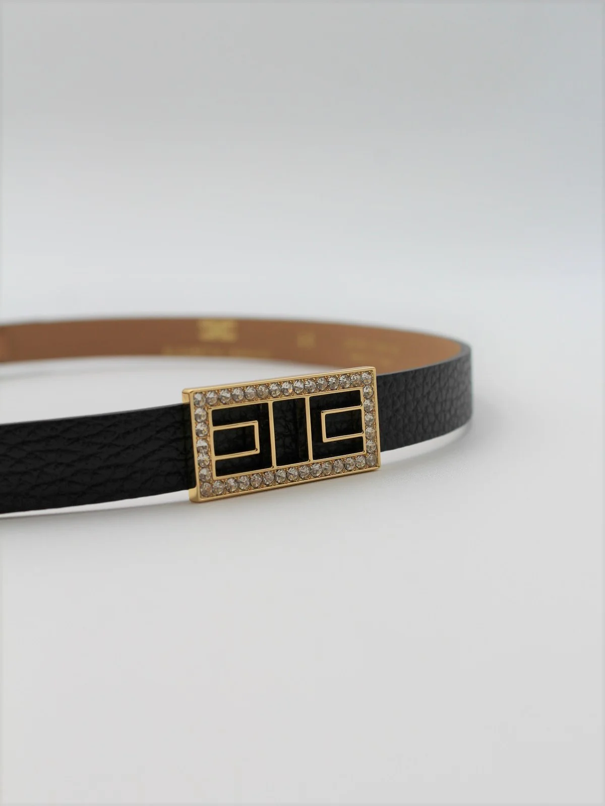 ELISABETTA FRANCHI Cintura Donna  CT22S51E2-110 Nero - Image 3