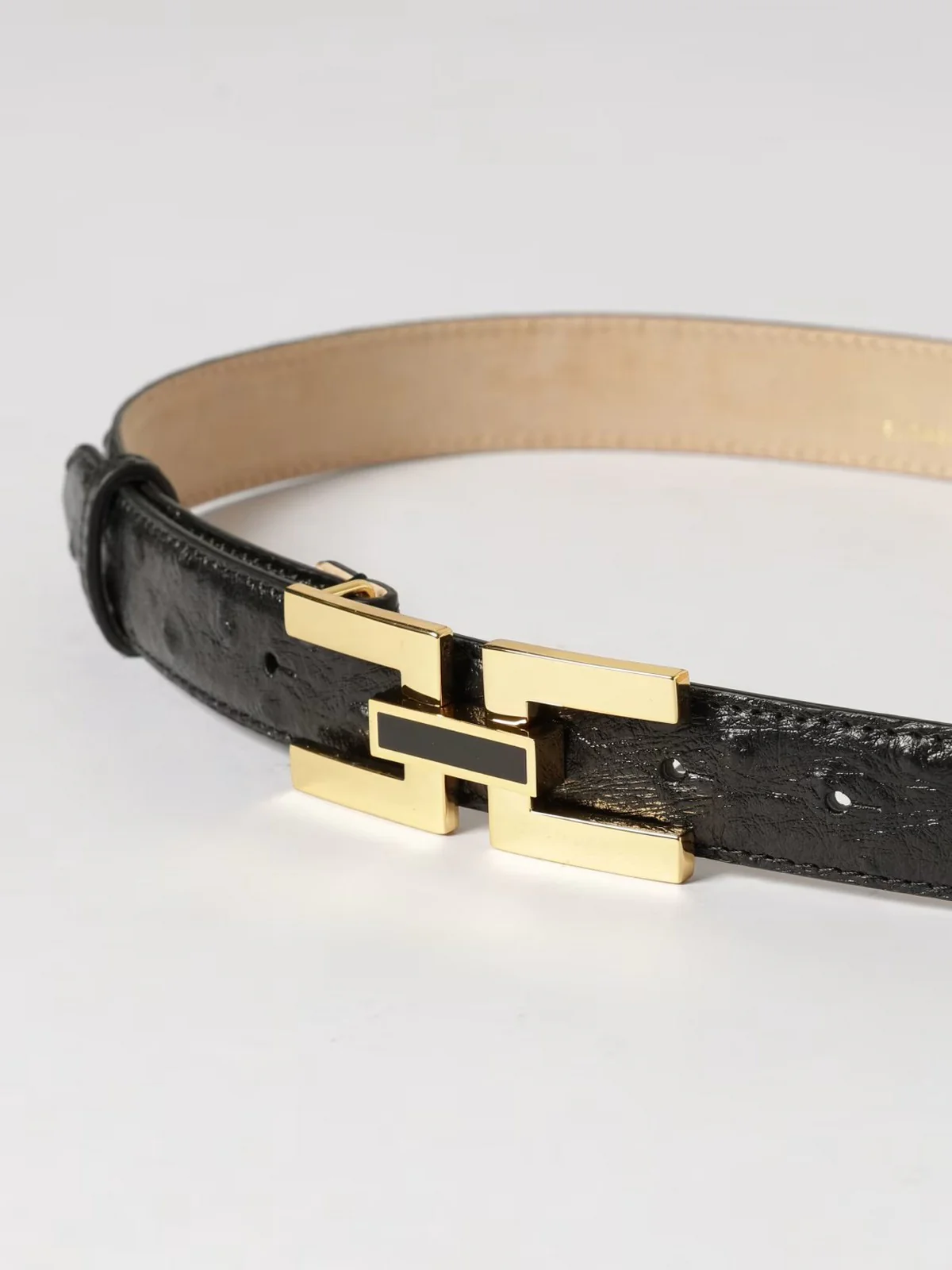 ELISABETTA FRANCHI Cintura Donna  CT25S62E2 110 Nero - Image 2