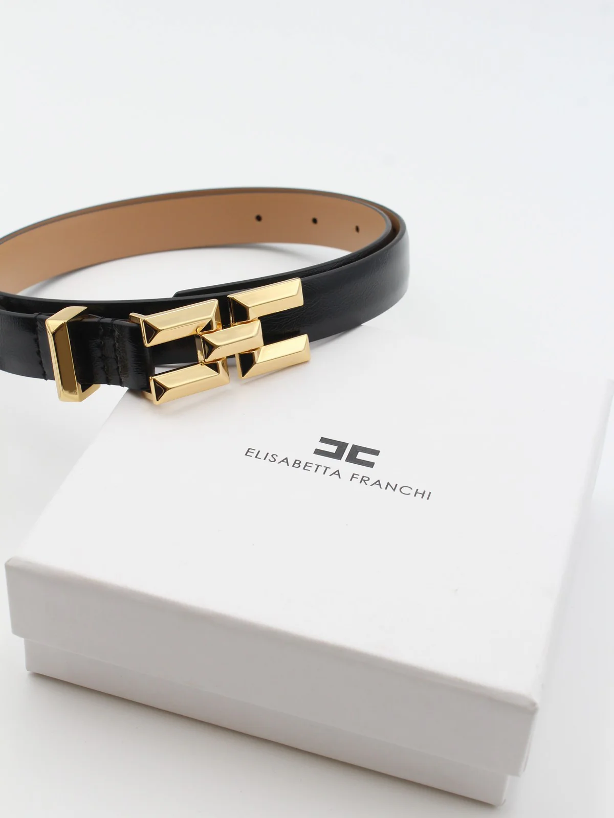ELISABETTA FRANCHI Cintura Donna  CT35S52E2-110 Nero - Image 4