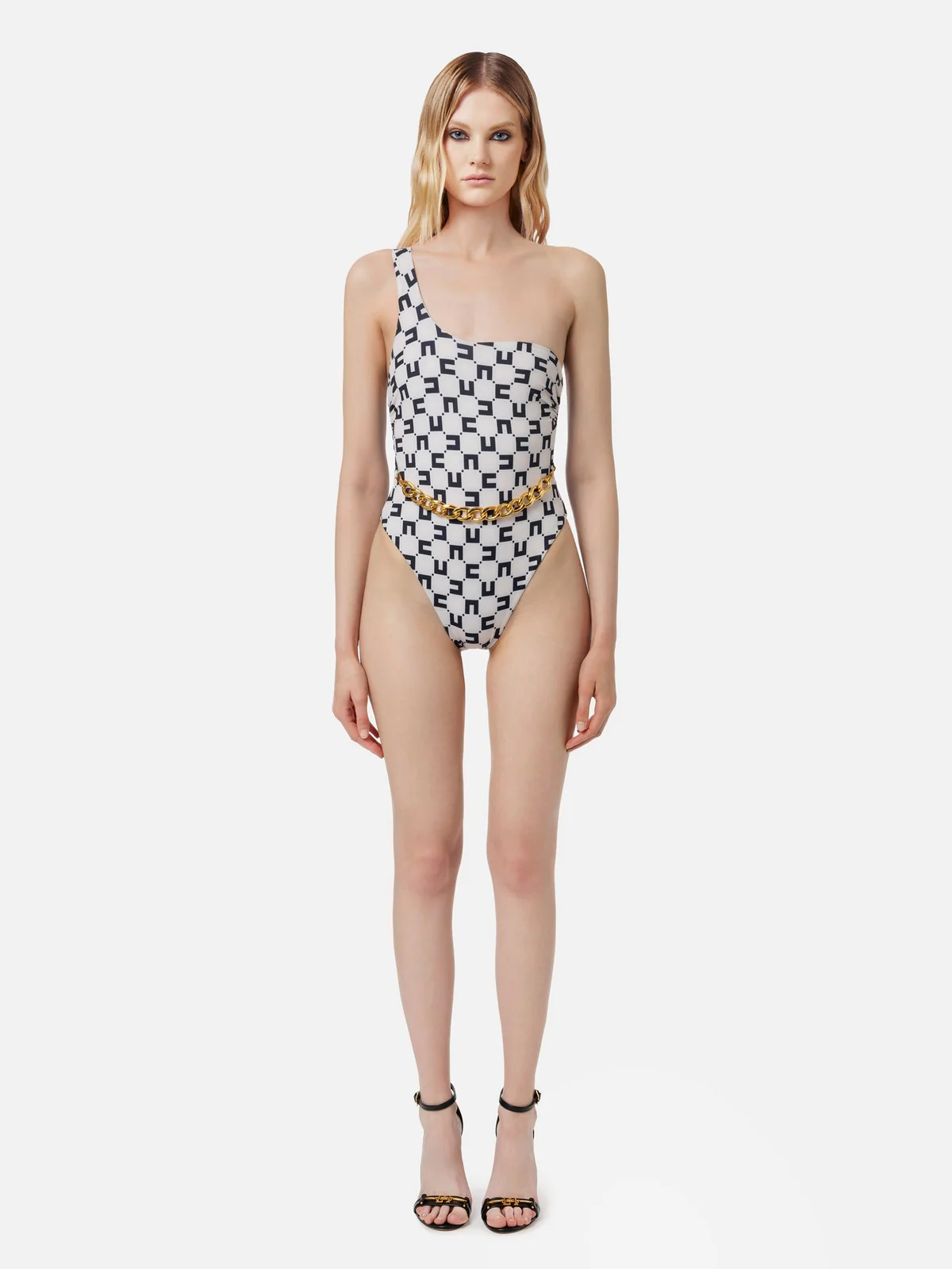 ELISABETTA FRANCHI Costume da bagno Donna  CS55N41E2 E84 Avorio - Image 2