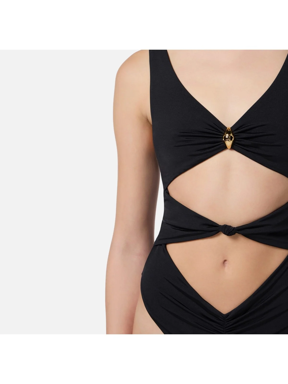ELISABETTA FRANCHI Costume da bagno Donna  CS73B51E2-110 Nero - Image 4