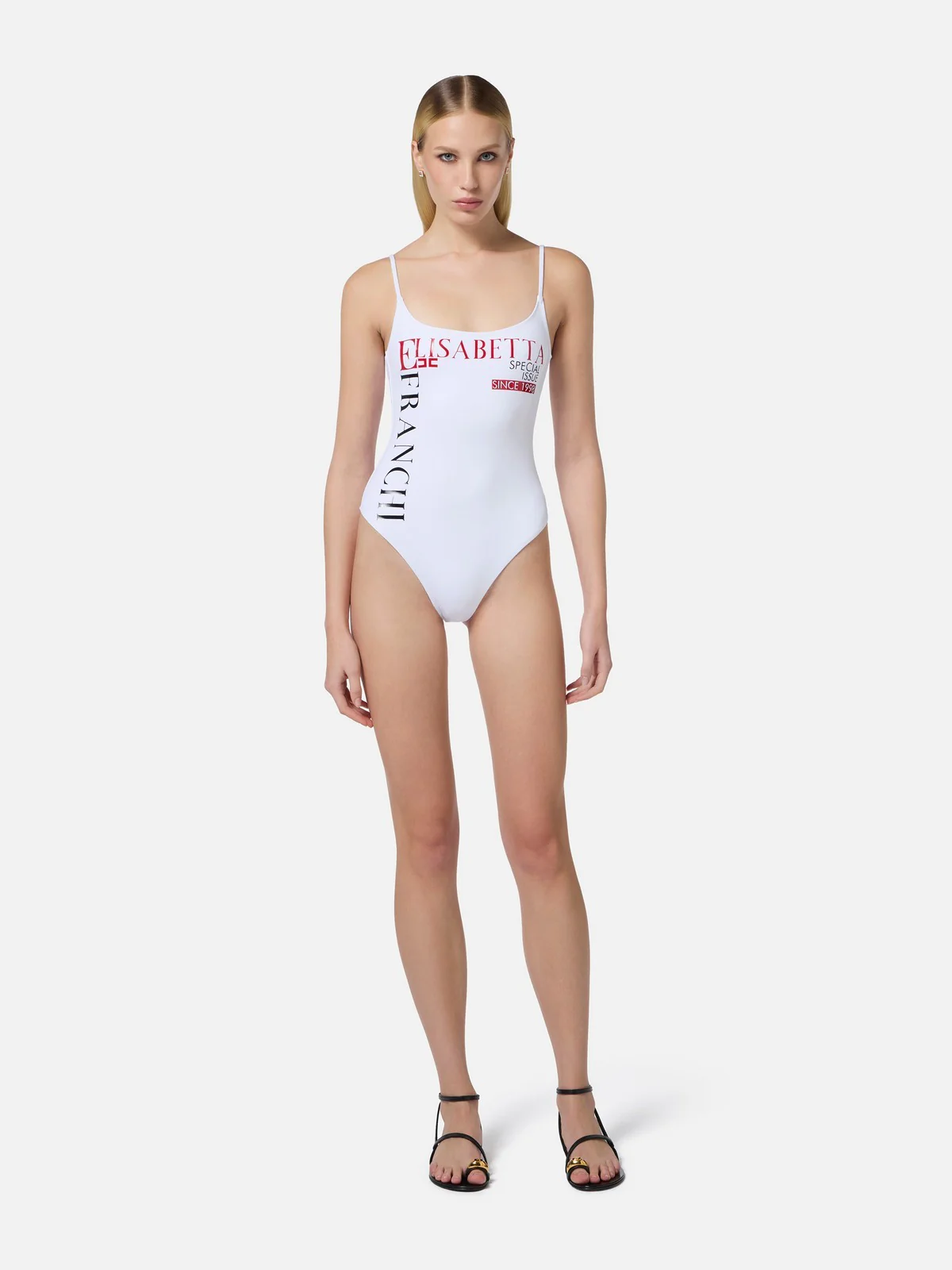 ELISABETTA FRANCHI Costume da bagno Donna CS76M52E2-DU4 Avorio - Image 2