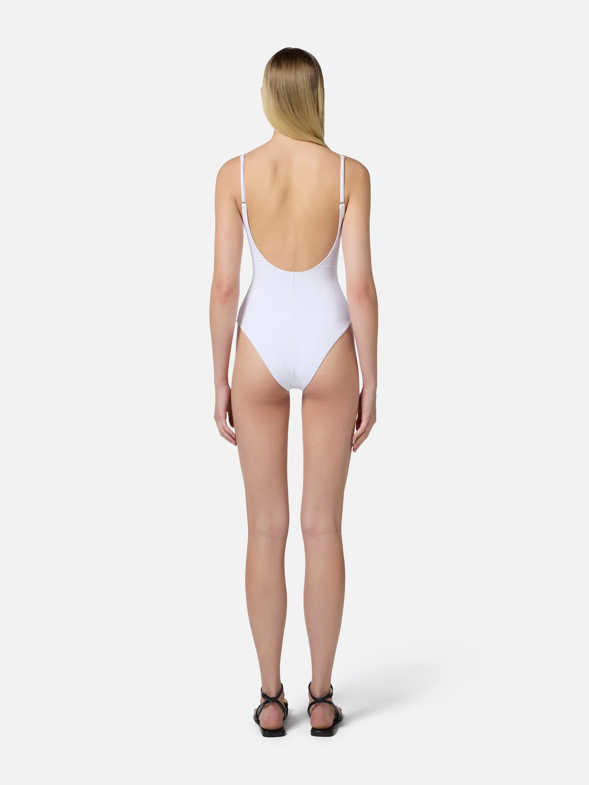 ELISABETTA FRANCHI Costume da bagno Donna CS76M52E2-DU4 Avorio - Image 5
