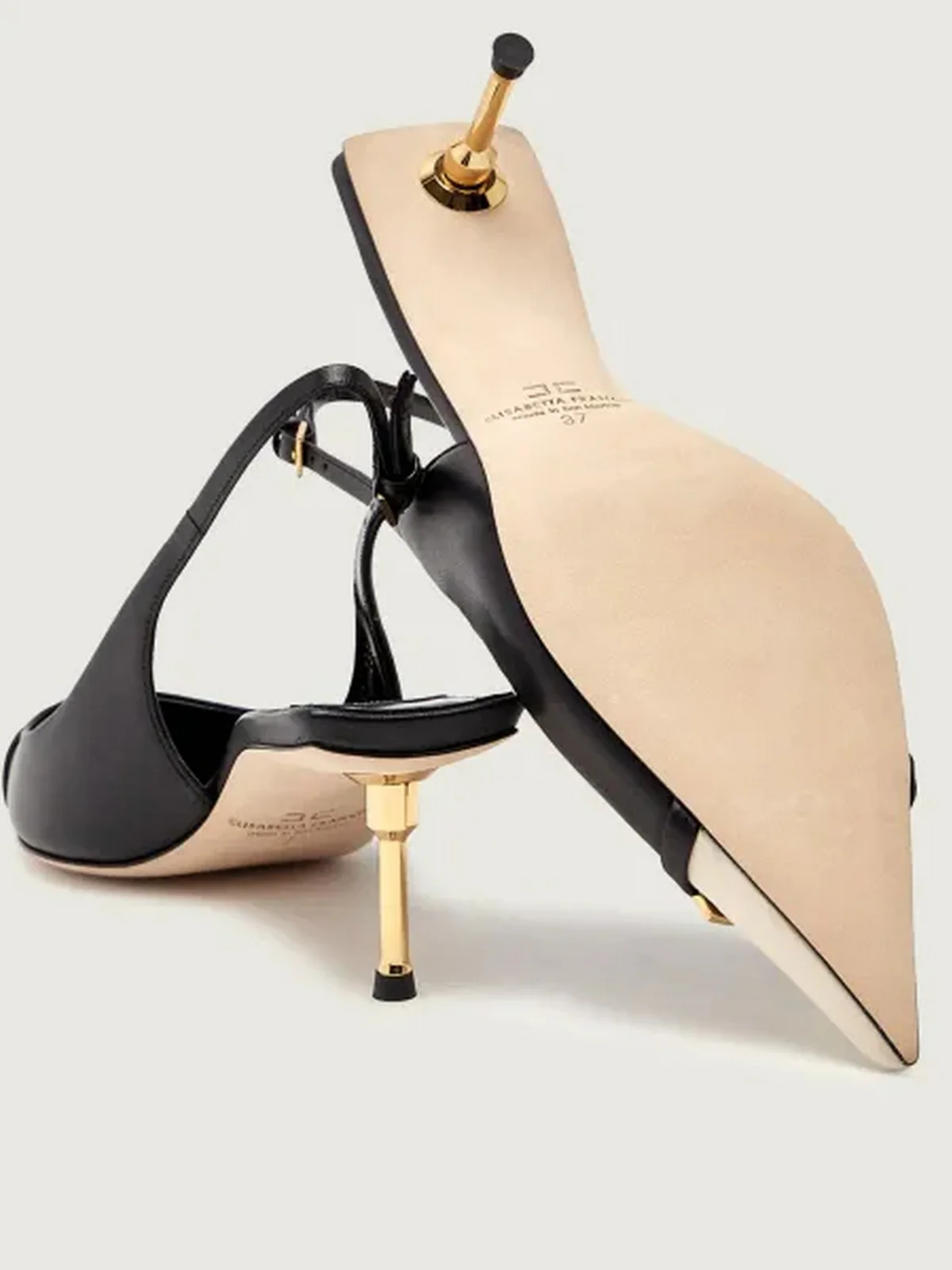 ELISABETTA FRANCHI Décolleté Donna SA57L61E2 685 NERO/BURRO - Image 2