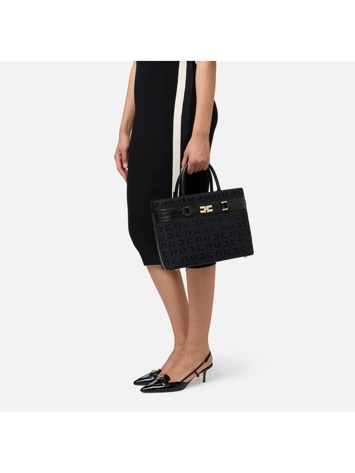 ELISABETTA FRANCHI  Donna  BS07A47E2 110 Nero - Image 4