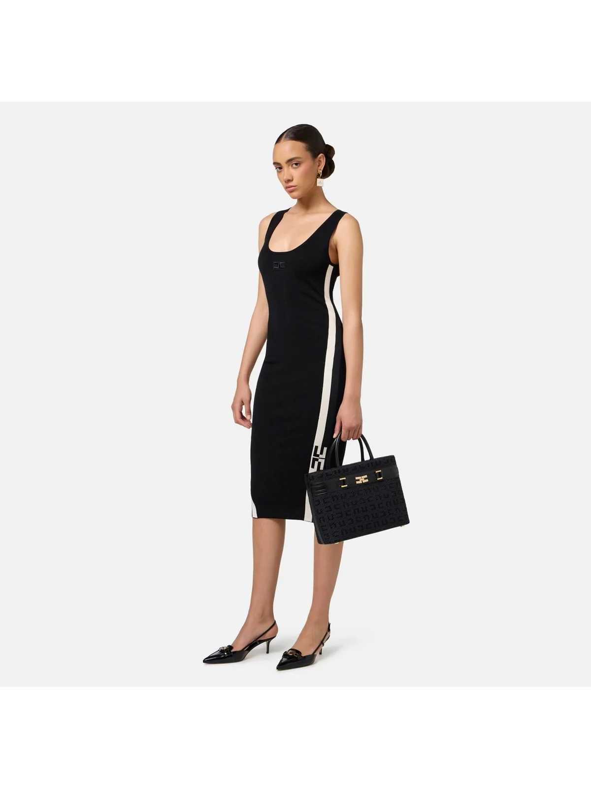 ELISABETTA FRANCHI  Donna  BS07A47E2 110 Nero - Image 5