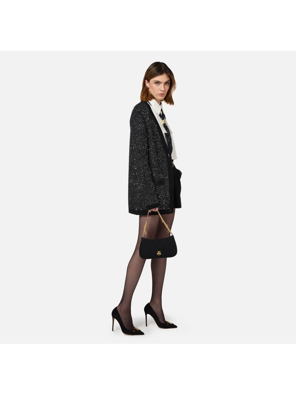 ELISABETTA FRANCHI  Donna  BS46A47E2 110 Nero - Image 2