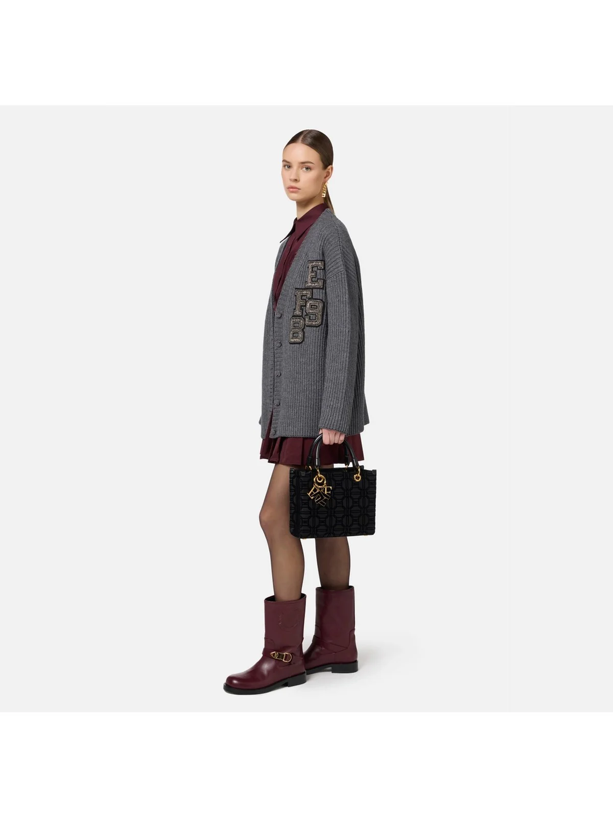 ELISABETTA FRANCHI  Donna  BS58A47E2 110 Nero - Image 2