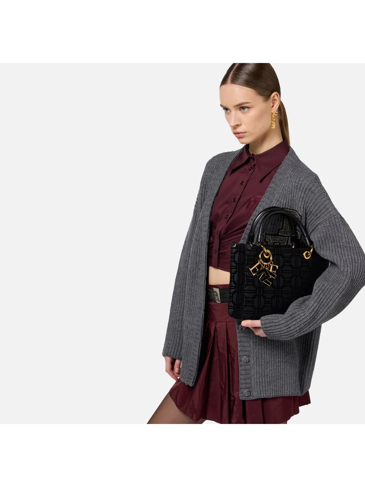 ELISABETTA FRANCHI  Donna  BS58A47E2 110 Nero - Image 6