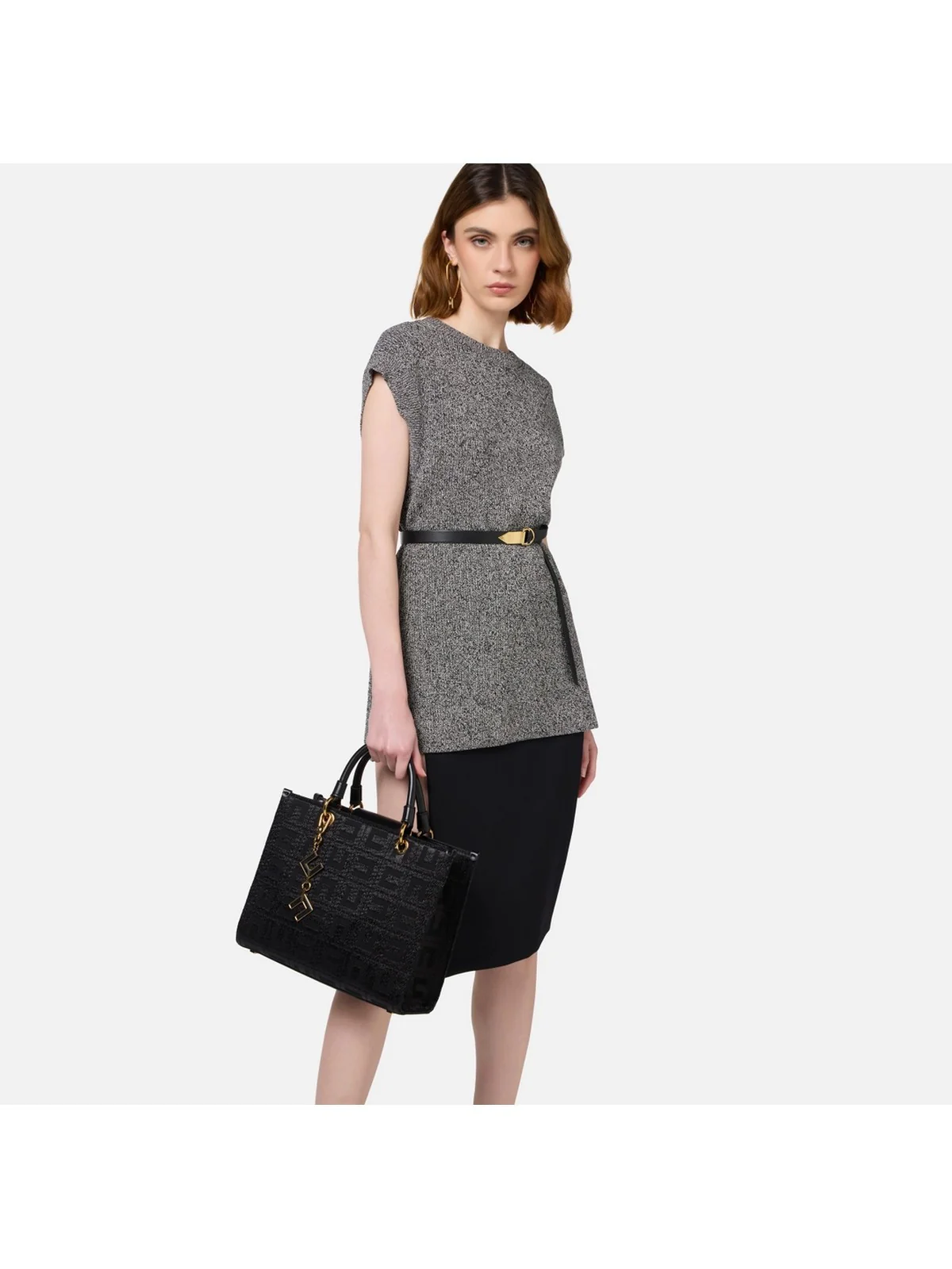 ELISABETTA FRANCHI  Donna  BS59A47E2 110 Nero - Image 3